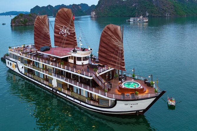 Orchid Cruises 2Days/1Night 5 Star All included - From Hanoi to Lan Ha Bay by the new highway