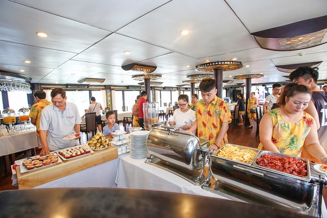 Overnight Halong Bay Cruise on the Starlight - Sung Sot Cave, the dramatic first stop