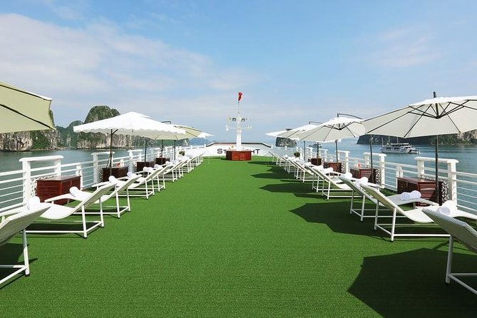 Overnight Halong Bay Cruise on the Starlight - Sunset, happy hour, and onboard activities