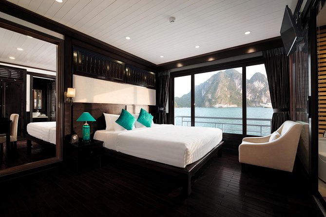 Overnight Luxury 5 Star Alisa Cruise with Meals, Kayak or Bamboo Boat - What $133 buys you on Ha Long Bay