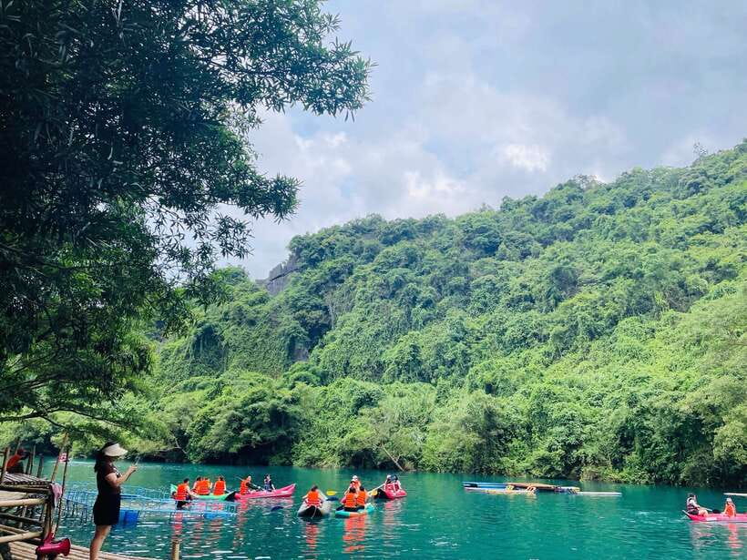 Phong Nha: Cave Exploration and Zipline Dark Cave Tour - The botanical garden and waterfall stop