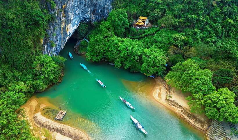 Phong Nha Cave & Paradise Cave: Guided Tour Boat & Explore - Paradise Cave starts with a forest ride and a climb