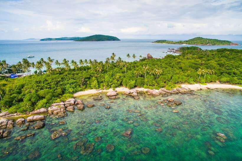 PHU QUOC TRIP 2: 2 ISLANDS BY BOAT - The guide can shape the whole day