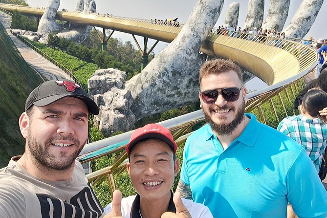 Private car and cable car ticket to the Ba Na hills and Golden Bridge - From Da Nang to Ba Na Hills in a private car