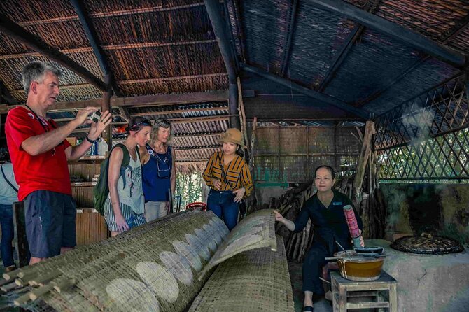 Private Cu Chi Tunnels Tour By Car | Saigon Adventure - Steamed tapioca and pandan leaf tea