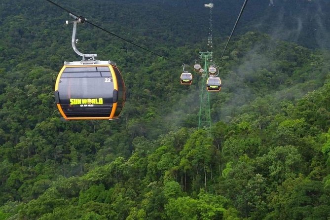 Private guided Sunworld Ba Na Hills & Golden Hands Bridge - The cable car is part of the attraction