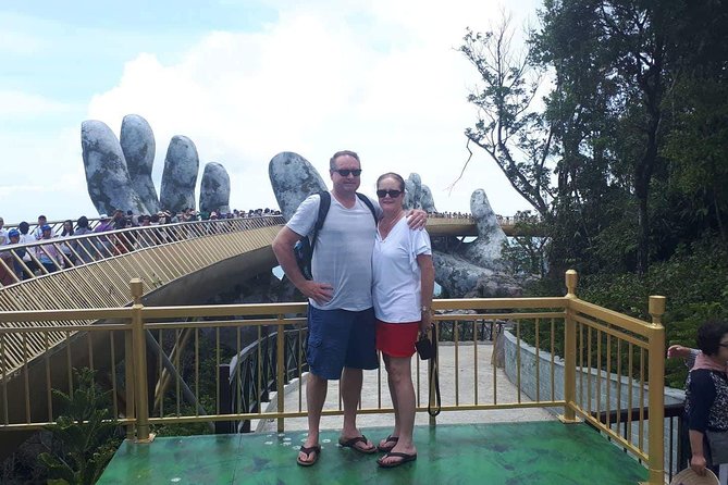 Private guided Sunworld Ba Na Hills & Golden Hands Bridge - Golden Bridge: the essential photo stop