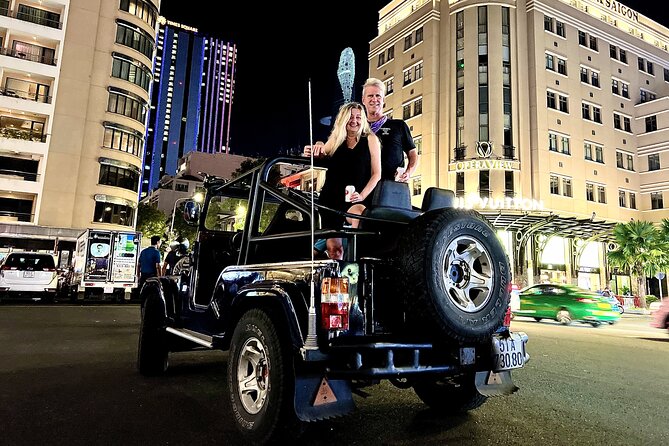 Private Jeep City Tour Saigon by Night and Skybar Drink - Why a Jeep is a good match for Saigon at night