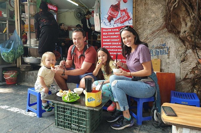 Private kid-friendly Hanoi food tour with a taste of great dishes - Passing Hoan Kiem Lake