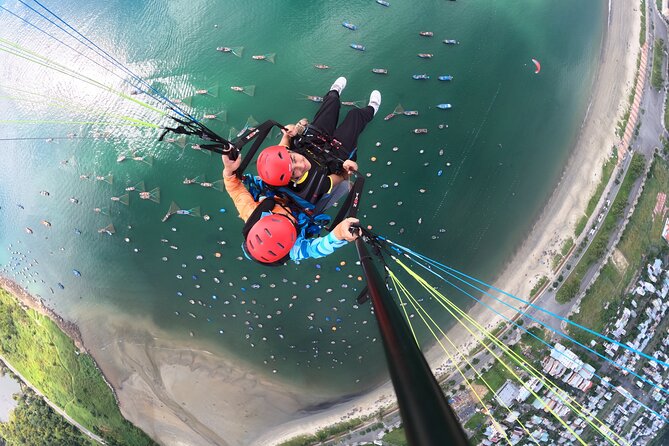 Private Paragliding Experience in Da Nang - The flight over jungle, ocean, and city