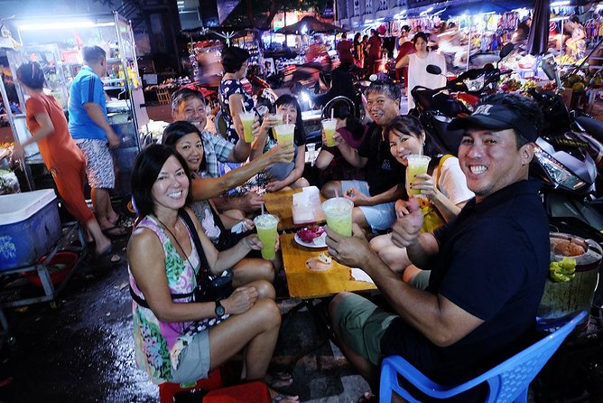 Saigon Night Sights & Local Food by Motorbike| Opt: Ao Dai Riders - Fish noodle soup starts the evening
