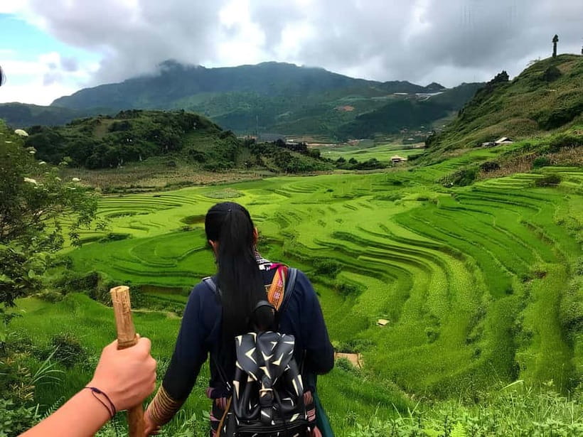 Sapa 1 Day Long Trek: Trek to Hau Thao and Sa Seng Villages - The final walk and ride back from Giang Ta Chai