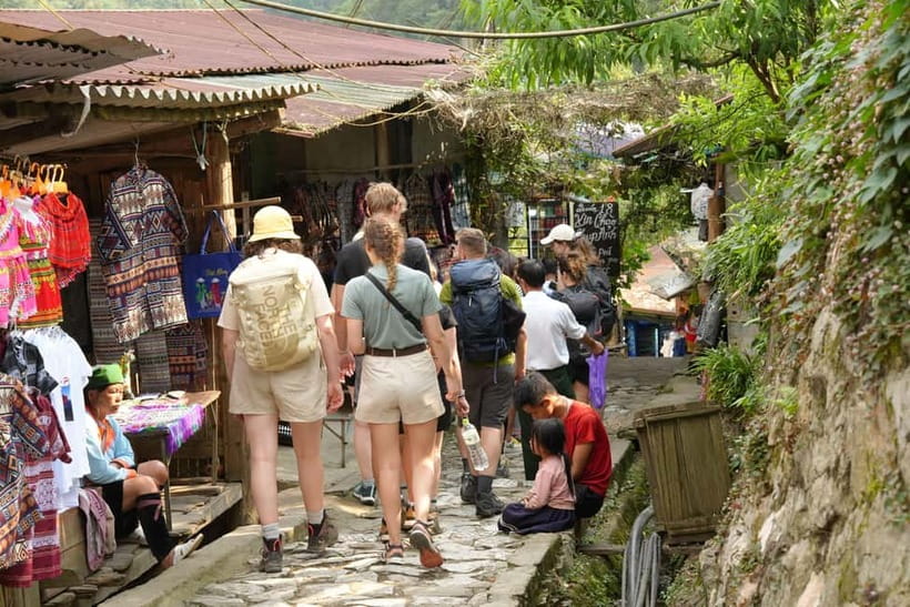 Sapa 3-Day Trekking Adventure from Hanoi - Day one: five hours by bus, then Cat Cat Village