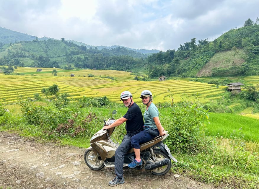 Sapa: Motorbike Tour 1 Day Visit Waterfalls & Local Villages - Silver Falls and the first walking break