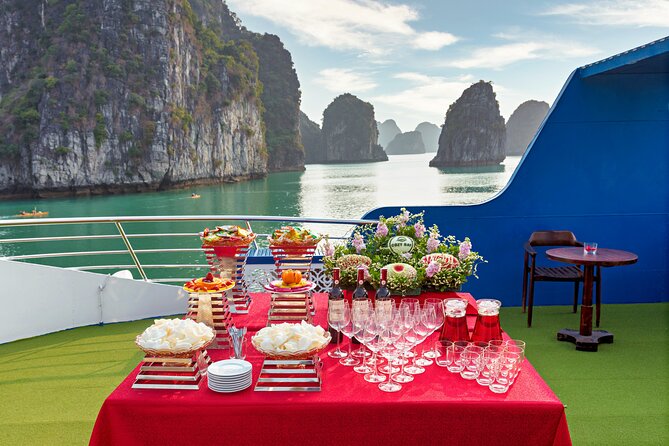 Sea Lion Luxury 5-Star Halong Day Cruise,Buffet Lunch,Shuttle Bus - What $56 really buys you