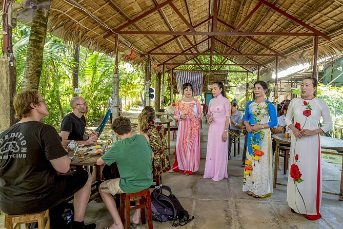 Small-Group Mekong Delta Day Trip: Boat Ride, Cottages & Pagoda - Garden Paths, Village Cycling, and the Narrow Canal