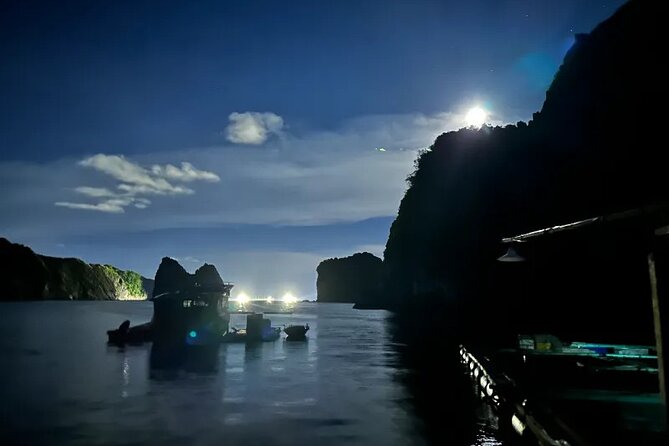 Sunset and Plankton Bioluminescent Night Kayak Lan Ha Bay - Sunset over the World Heritage bay