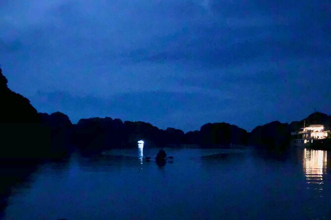 Sunset & Bioluminescent Plankton Kayaking Lan Ha bay - Returning by speedboat at 7:15 pm