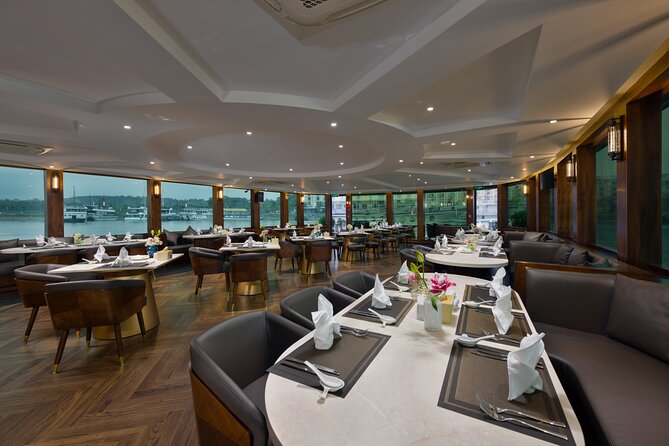The Catamaran Luxury Day Cruise to Halong Bay from Hanoi(Best Selling) - Frog Pond, swimming, and the catamaran’s water slide