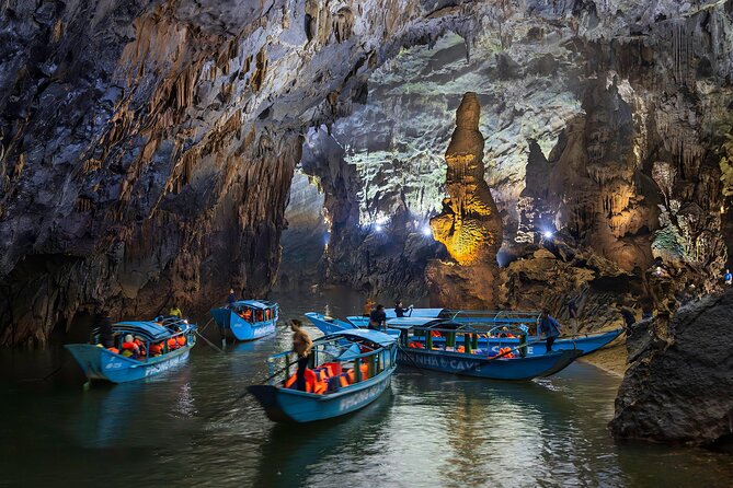 Tour Phong Nha Cave Dragon Boat Half Day - Inside Phong Nha Cave: 300 meters underground
