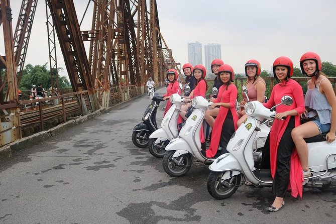 Vespa City Tour &Train Street Female With Ao Dai Riders 4,5 Hours - Why a Vespa makes sense in Hanoi
