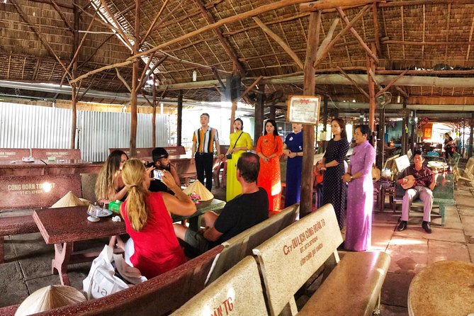 VIP Tour Cuchi Tunnels & Mekong Delta Cruise Full Day Group 12pax - My Tho and the first Mekong boat ride